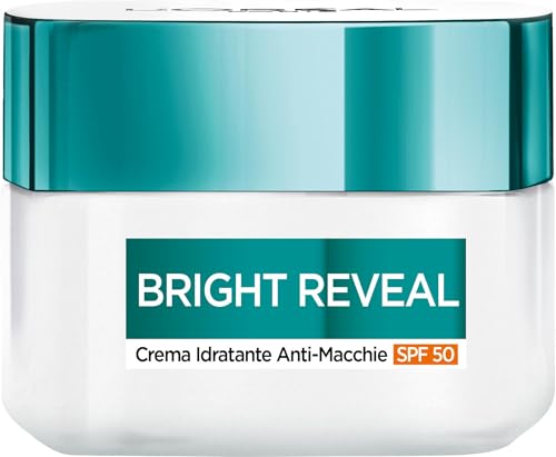 L’Oréal Paris Crema Viso Idratante, Con SPF 50, Per Tutti i... - Auto & Moto en promo à 9.49€