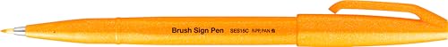 Pentel SES15C-FFX Stylo à pointe pinceau Orange fluo - Bricolage & Outils Amazon France à 2.29€