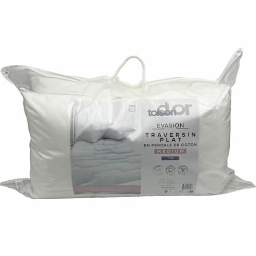 Toison d'or Evasion Kissen aus Baumwolle, mit Biese, 50 cm... - Maison & Cuisine en promo à 32.94€