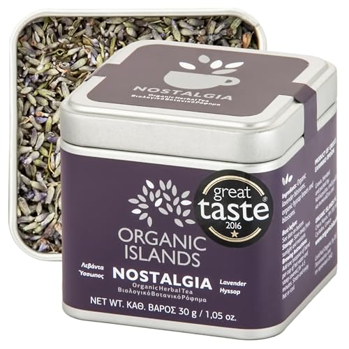 Organic Islands Feuilles de tisane – Nostalgia, thé sans... - Jardin & Extérieur Amazon France à 4.00€