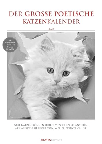 Alpha Edition - Der große poetische Katzenkalender 2025... - Deal du jour à 2.97€