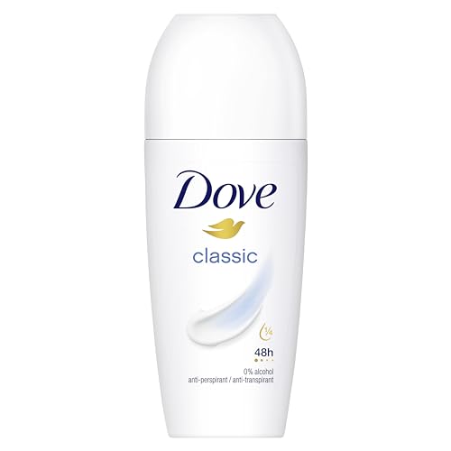 Dove Classic Anti-Perspirant Roll On deodorant with ¼... - Beauté & Parfums Amazon Royaume-Uni à 1.75€