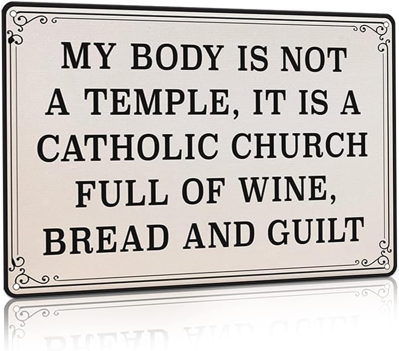 My Body Is Not A Temple Funny Catholic Gift Fitness Gym... - Sports & Fitness Amazon Royaume-Uni à 1.00€