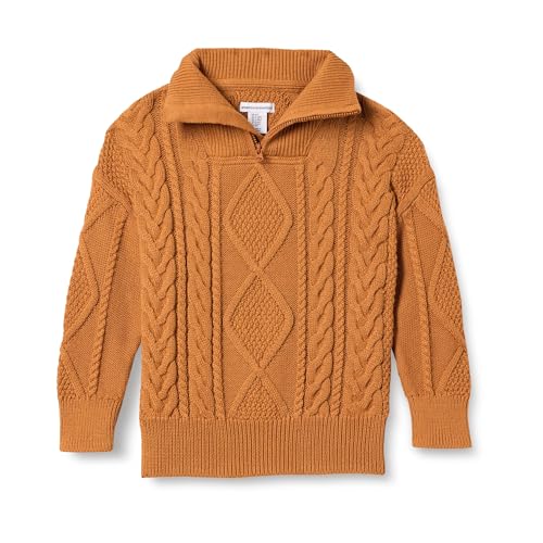 Amazon Essentials Boys' Quarter-Zip, Cable-Knit... - Tech & Electronics Amazon UK à 9.85€