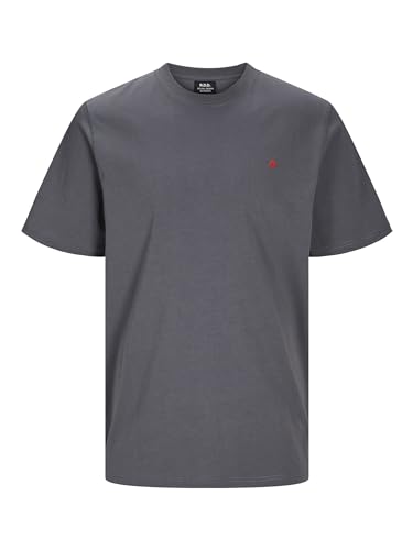 JACK&Jones Rddroad Crew Neck Tee S/S Noos, Magnet, L - Sports & Fitness Amazon Italie à 17.96€