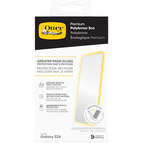 Protecteur d'écran OtterBox Premium PloyArmor Eco pour... en promo à 20,30€ (-42%) sur Amazon FR