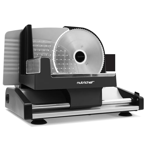 NutriChef Affettatrice Elettrica da Casa 200 Watt, Affetta... - Auto & Moto en promo à 72.03€