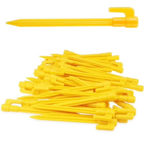 VBKITW 20x Piquetas de plástico - Anclajes de Suelo para... - Sports & Fitness Amazon Espagne à 9.99€