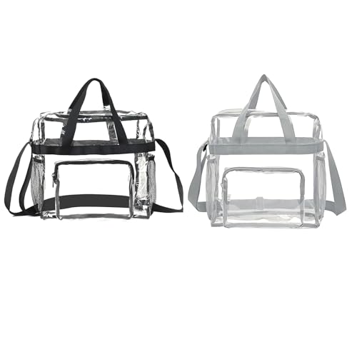 Sollee 2pack Borse Trasparenti Borsa a Tracolla Trasparente... - Sports & Fitness Amazon Italie à 14.79€
