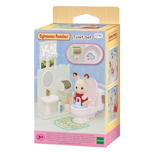 Sylvanian Families - Les Toilettes - 5740 - Mobilier - Mini... en promo à 8,33€ (-41%) sur Amazon FR
