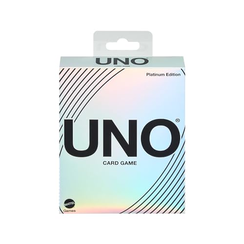 Mattel Games UNO Édition Platinum Jeu de Cartes pour... - Jouets & Jeux en promo à 8.99€