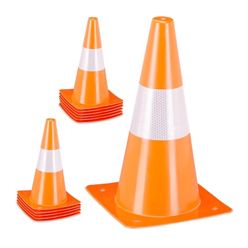 Relaxdays Safety Cones, Set of 12, Football, Dog Training... - Home & Kitchen Amazon UK à 30.66€