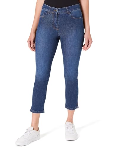 Caroll Pantalon Slim Pantacourt Denim Moyen 40 - Deal du jour à 25.50€