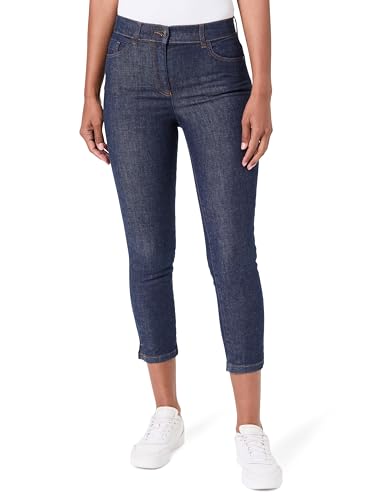 Caroll Pantalon Slim Pantacourt Denim Fonce 44 - Maison & Cuisine Amazon France à 28.05€