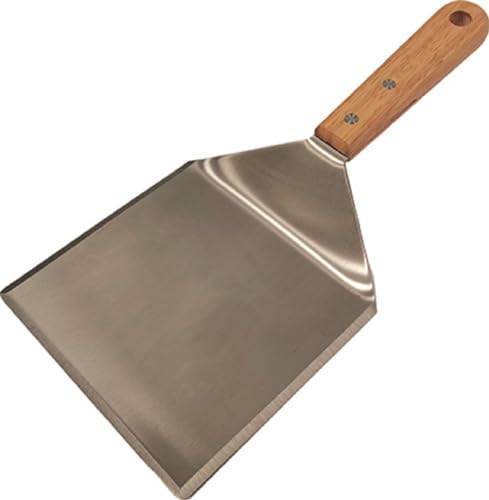 Spatule de Barbecue INOX Large Manche en Bois - Jardin & Extérieur Amazon France à 12.46€