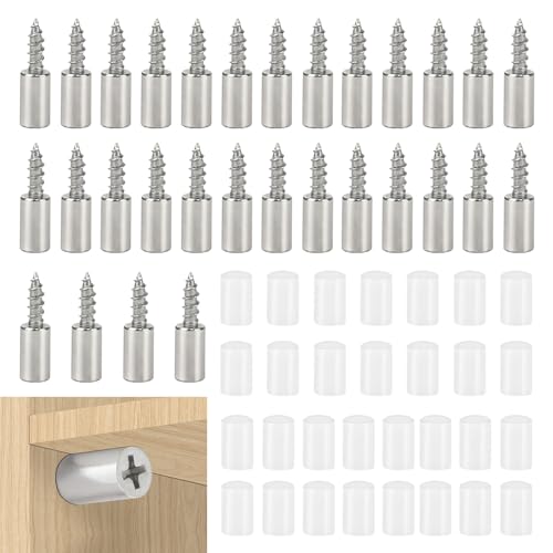 NAROSEBE 30 Piezas Soporte de Baldas,Soporte de Estante con... - Maison & Cuisine Amazon Espagne à 1.99€