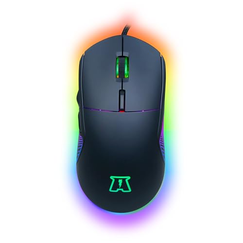 AKUMA Souris Gaming Otaku M02 7200DPI RGB Noir - High-Tech & Électronique Amazon Allemagne à 6.35€