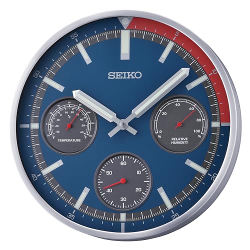 Seiko Clocks Aluminio QXA822S - Amazon Espagne à 55.09€