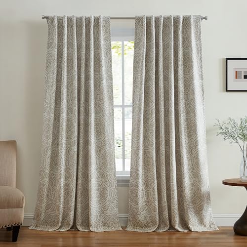 Elrene Home Fashions Giovanni Medallion Blockdruck... - Maison & Cuisine Amazon Allemagne à 19.87€