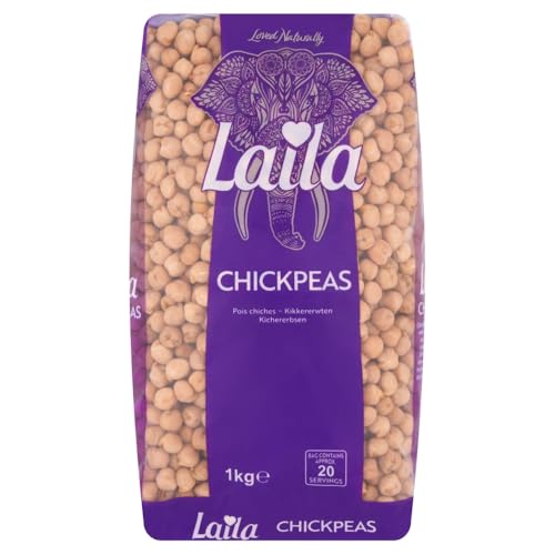 Laila Chickpeas 1kg - Épicerie Amazon Royaume-Uni à 2.00€