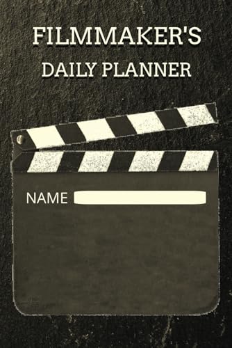 Filmmaker's Daily Planner - Fournitures Bureau Amazon Allemagne à 11.89€