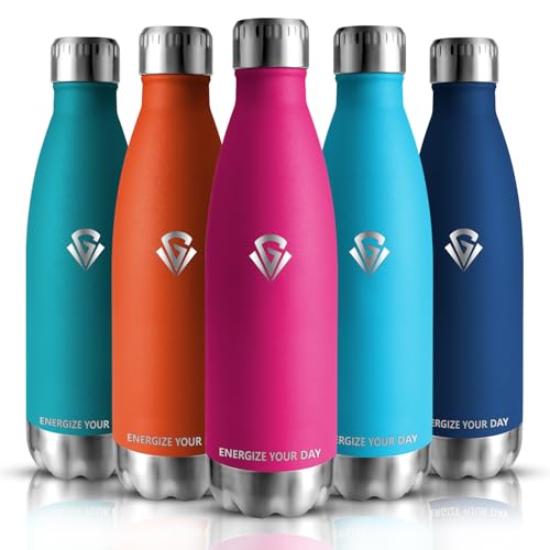 Grsta Botella Agua Acero Inoxidable, Botella Termica 500ml... - Sports & Fitness Amazon Espagne à 11.67€