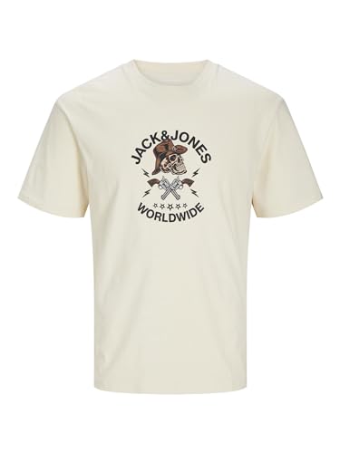 JACK & JONES Jorseven Skull Tee SS Crew Neck Sn... - Beauté & Parfums en promo à 7.42€