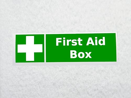 Adesivo per cassetta di pronto soccorso, impermeabile, per... - Fournitures Bureau en promo à 2.06€