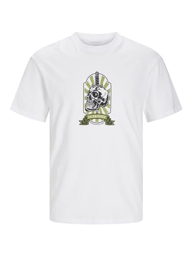 JACK & JONES Jorseven Skull Tee Ss Crew Neck Sn - Amazon Allemagne à 6.11€