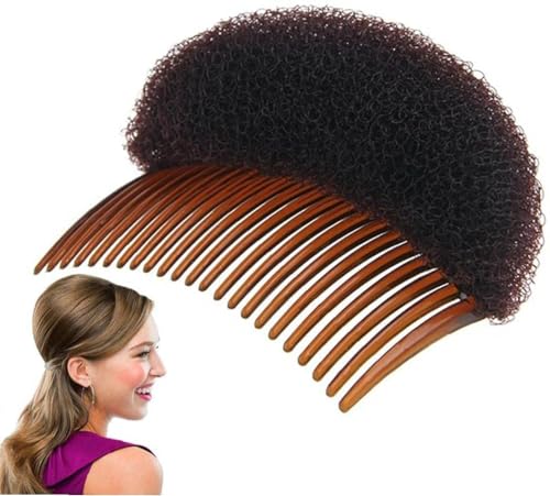 1Pc Brown Bump It Up Volume Hair Styling Clip Bun Maker... - Beauté & Parfums Amazon Royaume-Uni à 1.10€
