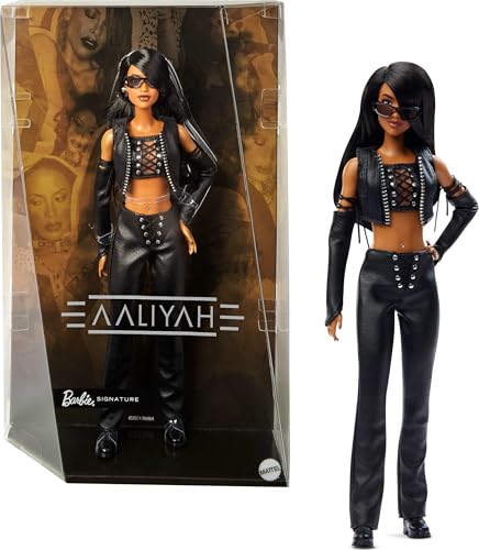 Barbie Poupée Signature Aaliyah de collection portant une... - Jouets & Jeux Amazon France à 50.28€