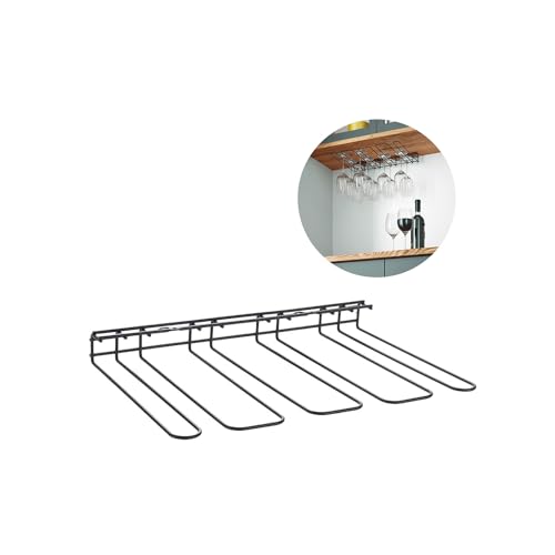 Avilia Undershelf Kitchen Goblet Holder - Hanging Glass... - Maison & Cuisine Amazon Royaume-Uni à 14.28€