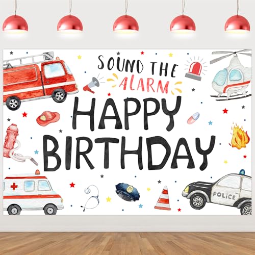 Wonmelody Emergenza Compleanno Decorazioni Sfondo Buon... - Sports & Fitness Amazon Italie à 5.48€