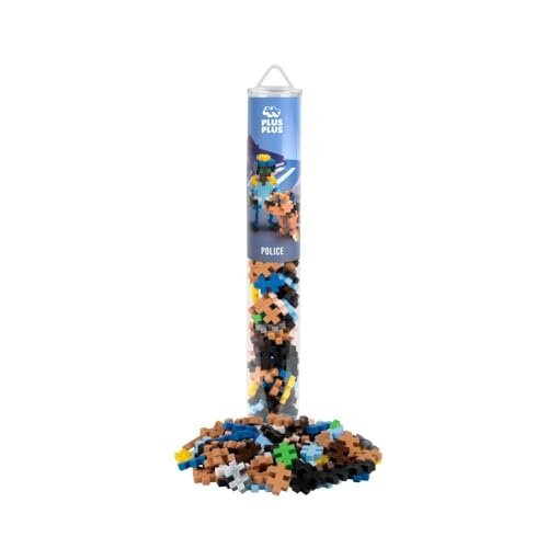PLUS PLUS - Tubo da 100 pezzi poliziotto - Gioco di... - Jouets & Jeux en promo à 10.38€