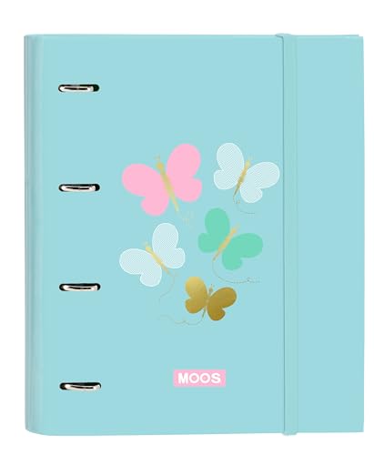 Safta Moos BuTTERFLIES - Cartella 4 anelli da 35 cm con 100... - Toys & Games Amazon Italy à 12.63€