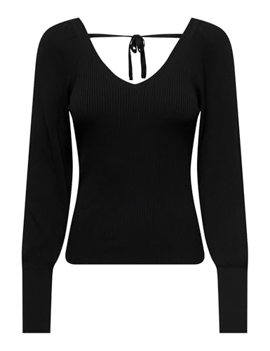 ONLY Onlleelo LS V-Neck Knt Suéter, Negro, L para Mujer - Mode & Vêtements Amazon Espagne à 20.43€