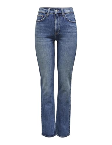 ONLY ONLWILLOW HW DB Straight DNM Dot, Dark Denim Blue, 27W... - Mode & Vêtements Amazon Royaume-Uni à 19.03€