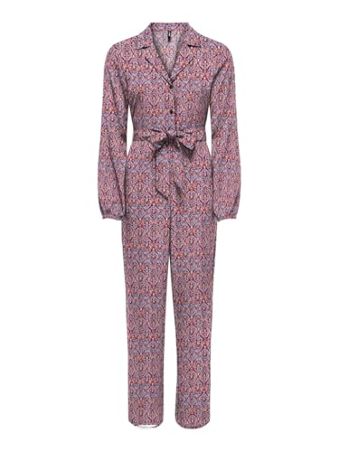 Onlnova Life Elite L/S ZIRA JUMPSUIT AOP, Red... - Deal du jour à 13.24€