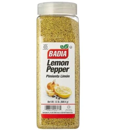 MASBadia Lemon Pepper Seasoning 680.4g-Fd - Épicerie Amazon Royaume-Uni à 9.99€