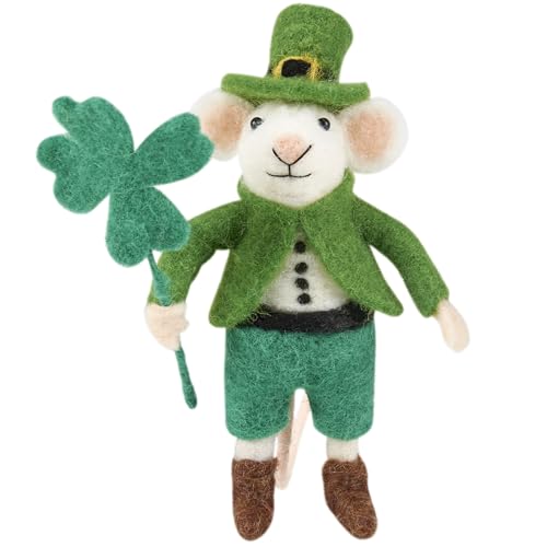 Primitives by Kathy Felt Critter - Ratón de San Patricio - Auto & Moto Amazon Espagne à 32.73€