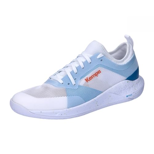 Kempa - Kourtfly, Zapatos Deportivos, weiß/Blau, - Deal du jour à 34.54€
