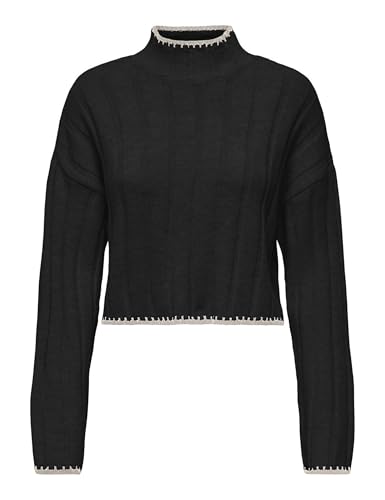 ONLY Onlchick Stitch LS Highneck Pull Knt Suéter pulóver... - Mode & Vêtements Amazon Espagne à 11.35€