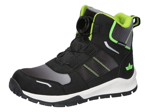 Lico Akima, Stivali Invernali, Schwarz/Grau/Lemon, 33 EU - Nouvelle promo Amazon à 29.05€