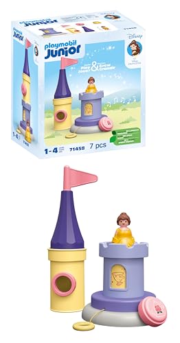 PLAYMOBIL 71458 JUNIOR & Disney: Belle's Play Tower with... - Jouets & Jeux Amazon Royaume-Uni à 17.50€
