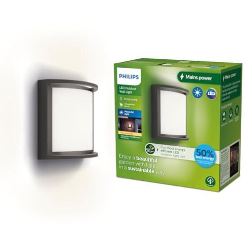Philips Outdoor Ultra-Efficient Samondra Wandleuchte 3,8W... - Sports & Fitness en promo à 24.85€