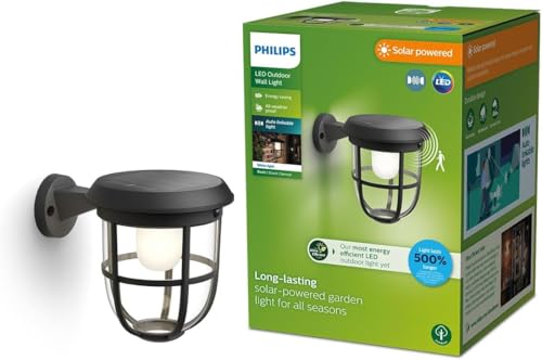 Philips Outdoor Ultra-Efficient Solar Radii Wandleuchte... - Sports & Fitness Amazon Allemagne à 60.12€