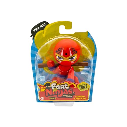 Fart Ninjas Fuming Farticus - Cheek Burner Série 8... - Jouets & Jeux Amazon France à 4.99€