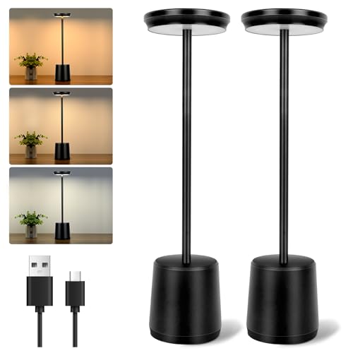 Adiwo Lampe de Table Sans Fil Rechargeable, 2PCS 5000mah... - Maison & Cuisine Amazon France à 24.99€
