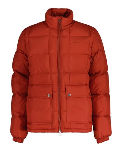 GANT Chaqueta Mid Down Hombre, Rojo de hierro, XXL - Mode & Vêtements en promo à 57.40€