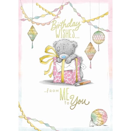 Me To You Carte d'anniversaire Tatty Teddy avec grand... - Auto & Moto en promo à 3.36€